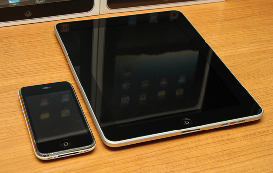 Сравнение iPad c iPhone