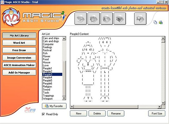 Magic ASCII Studio
