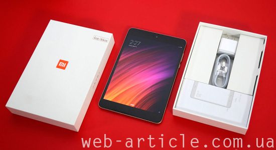 планшет Xiaomi Mi Pad 3